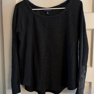 Black Long Sleeve Top